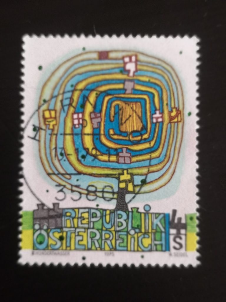 Hundertwasser_Briefmarke